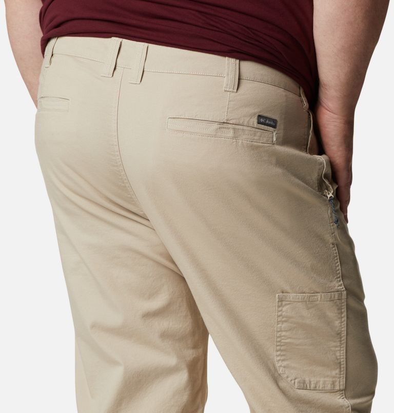 Men's Columbia Flex ROC Pants Khaki | Plus Size CA-F56C0